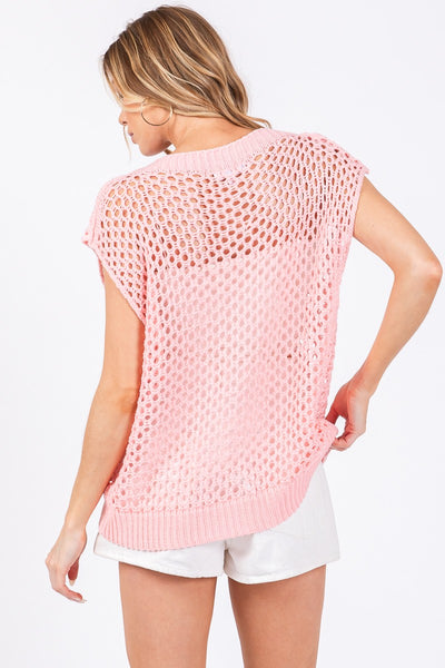 Catching Sunsets Crochet Top