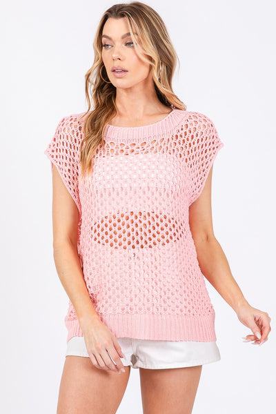 Catching Sunsets Crochet Top