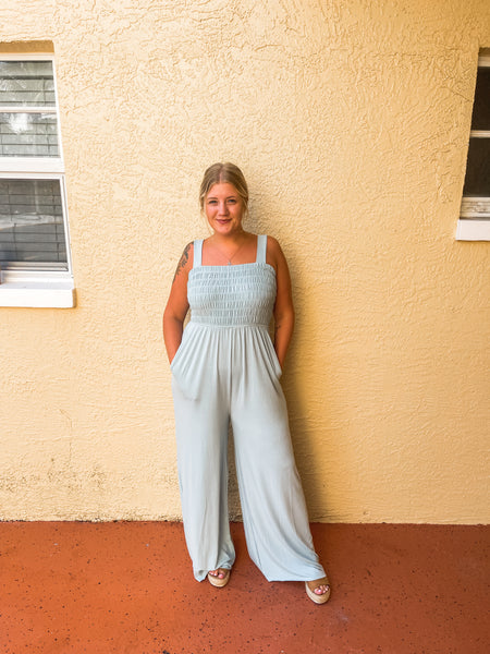 Light Blue Jumpsuit