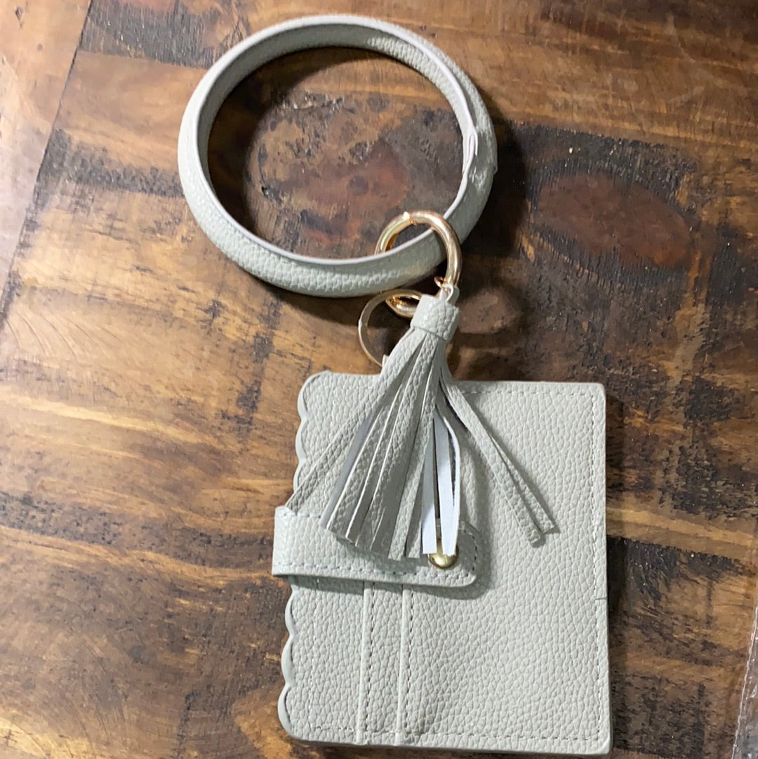 Keychain card wallet